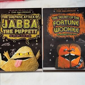 Star Wars Themed Book Set - Jabba the Puppett & Fortune Wookiee